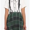 HUNIVERS Harry Potter Slytherin Pleated Suspender Skirt -transcendentactive shop 17753468 hi
