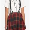 HUNIVERS Harry Potter Gryffindor Pleated Suspender Skirt -transcendentactive shop 17753476 hi