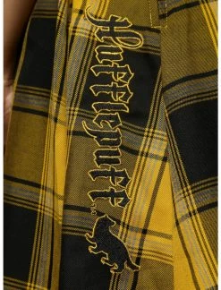 HUNIVERS Harry Potter Hufflepuff Pleated Suspender Skirt -transcendentactive shop 17753484 av3
