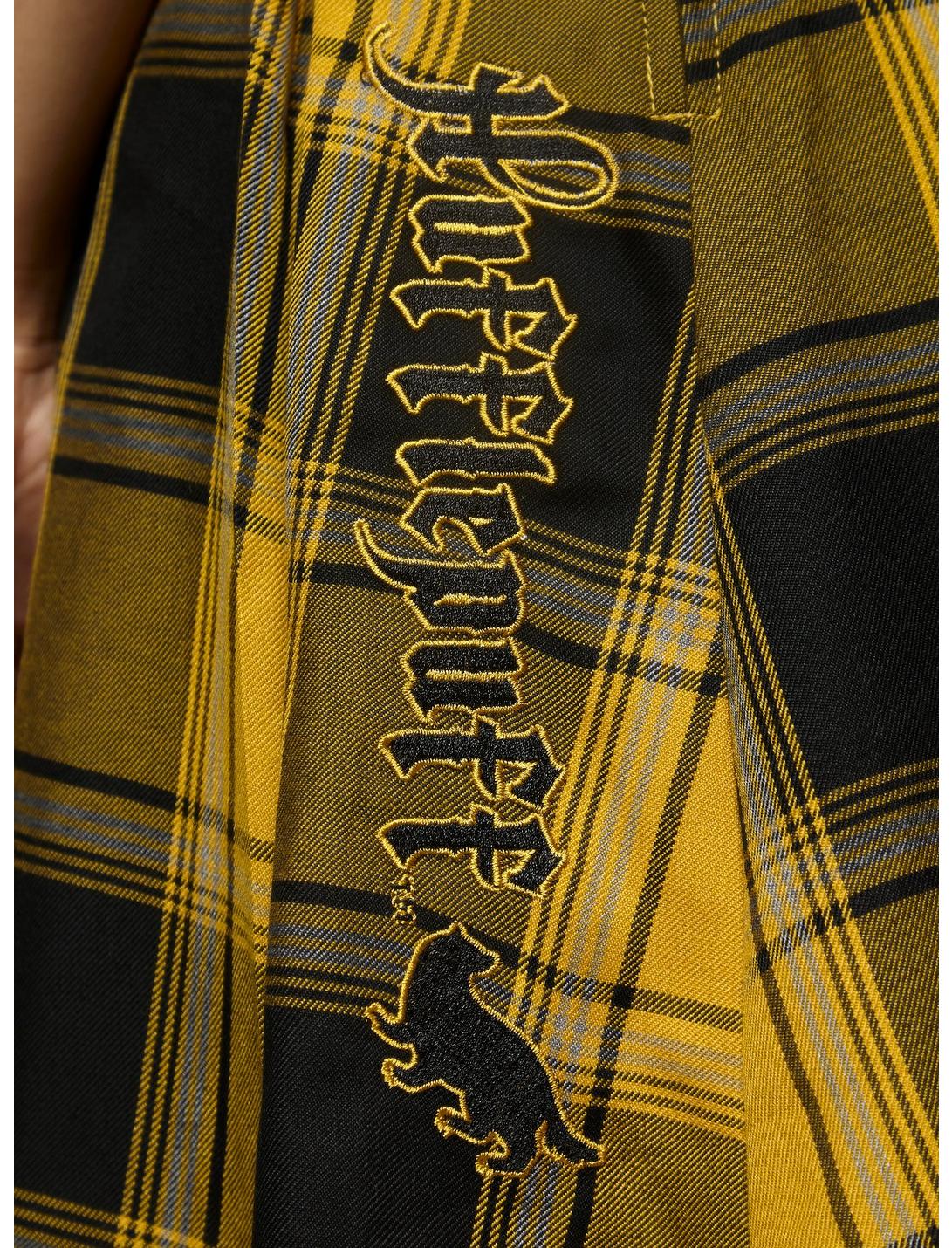 Harry Potter Hufflepuff Pleated Suspender Skirt HUNIVERS Harry Potter Hufflepuff Pleated Suspender Skirt -transcendentactive shop 17753484 av3