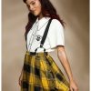 HUNIVERS Harry Potter Hufflepuff Pleated Suspender Skirt 2 HUNIVERS Harry Potter Hufflepuff Pleated Suspender Skirt -transcendentactive shop 17753484 hi