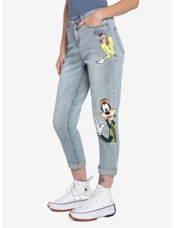 HUNIVERS Disney A Goofy Movie Character Mom Jeans 4 HUNIVERS Disney A Goofy Movie Character Mom Jeans -transcendentactive shop 17836822 av2