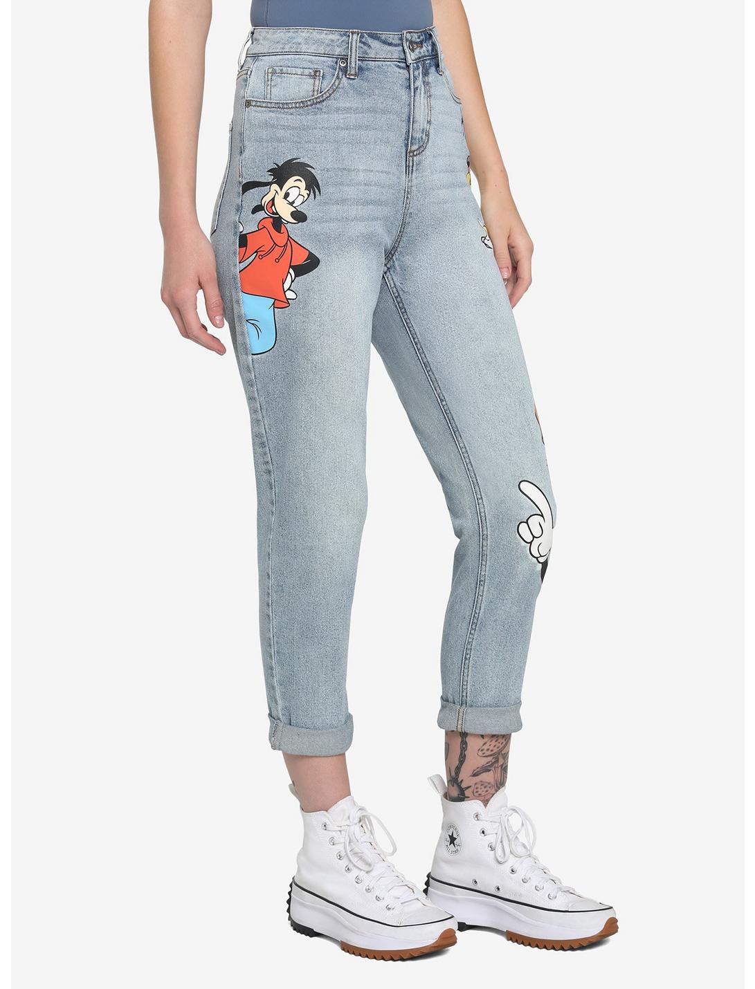 Disney A Goofy Movie Character Mom Jeans HUNIVERS Disney A Goofy Movie Character Mom Jeans -transcendentactive shop 17836822 av3
