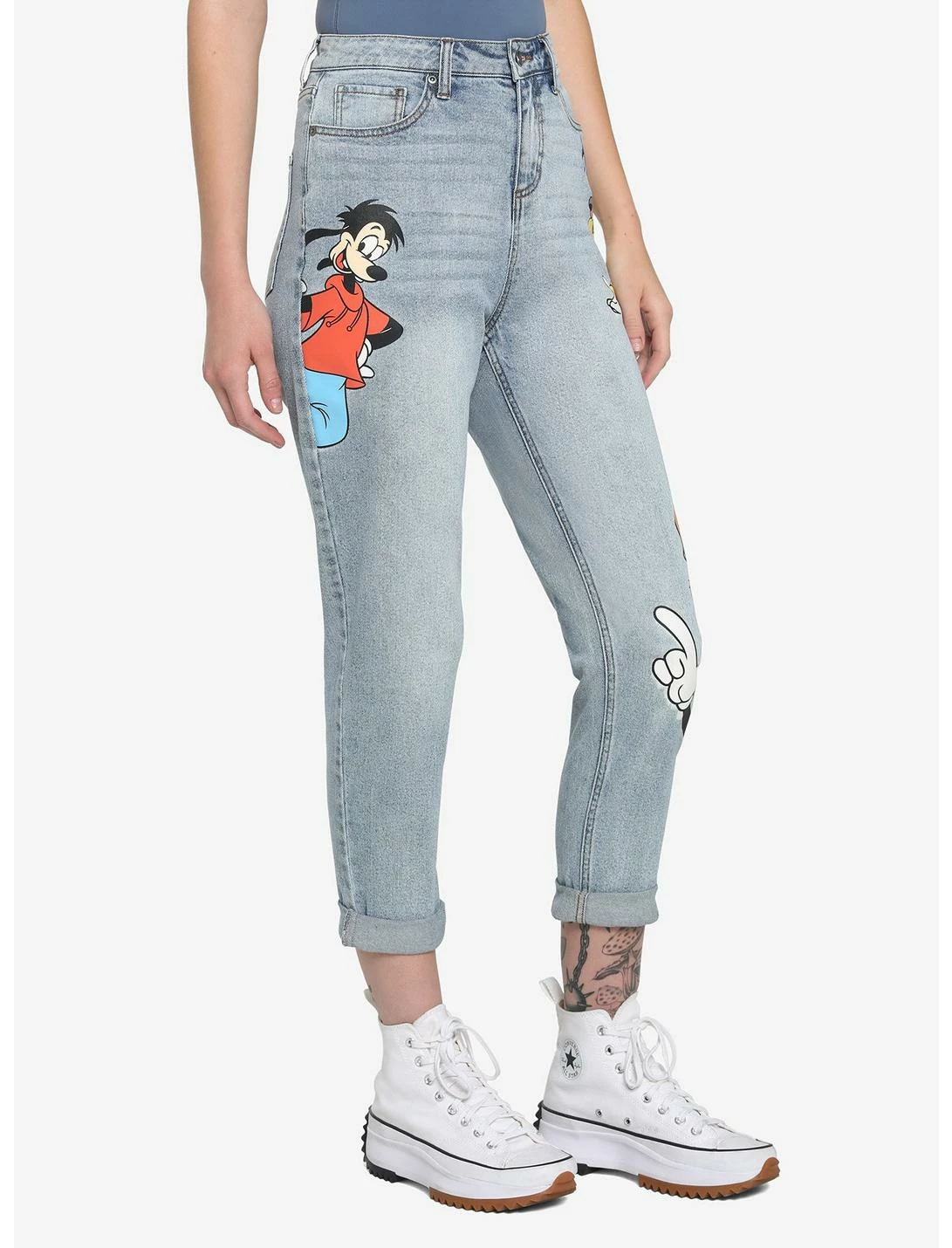 HUNIVERS Disney A Goofy Movie Character Mom Jeans 6 HUNIVERS Disney A Goofy Movie Character Mom Jeans - Image 4