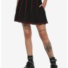 HUNIVERS Black & Red Contrast Stitch Skirt 2 HUNIVERS Black & Red Contrast Stitch Skirt -transcendentactive shop 17944470 hi