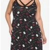 HUNIVERS Friday The 13th Jason Bloody Weapons Strappy Dress Plus Size -transcendentactive shop 17961589 hi