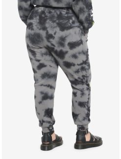 HUNIVERS Beetlejuice Icons Tie-Dye Sweatpants Plus Size -transcendentactive shop 17961604 av2
