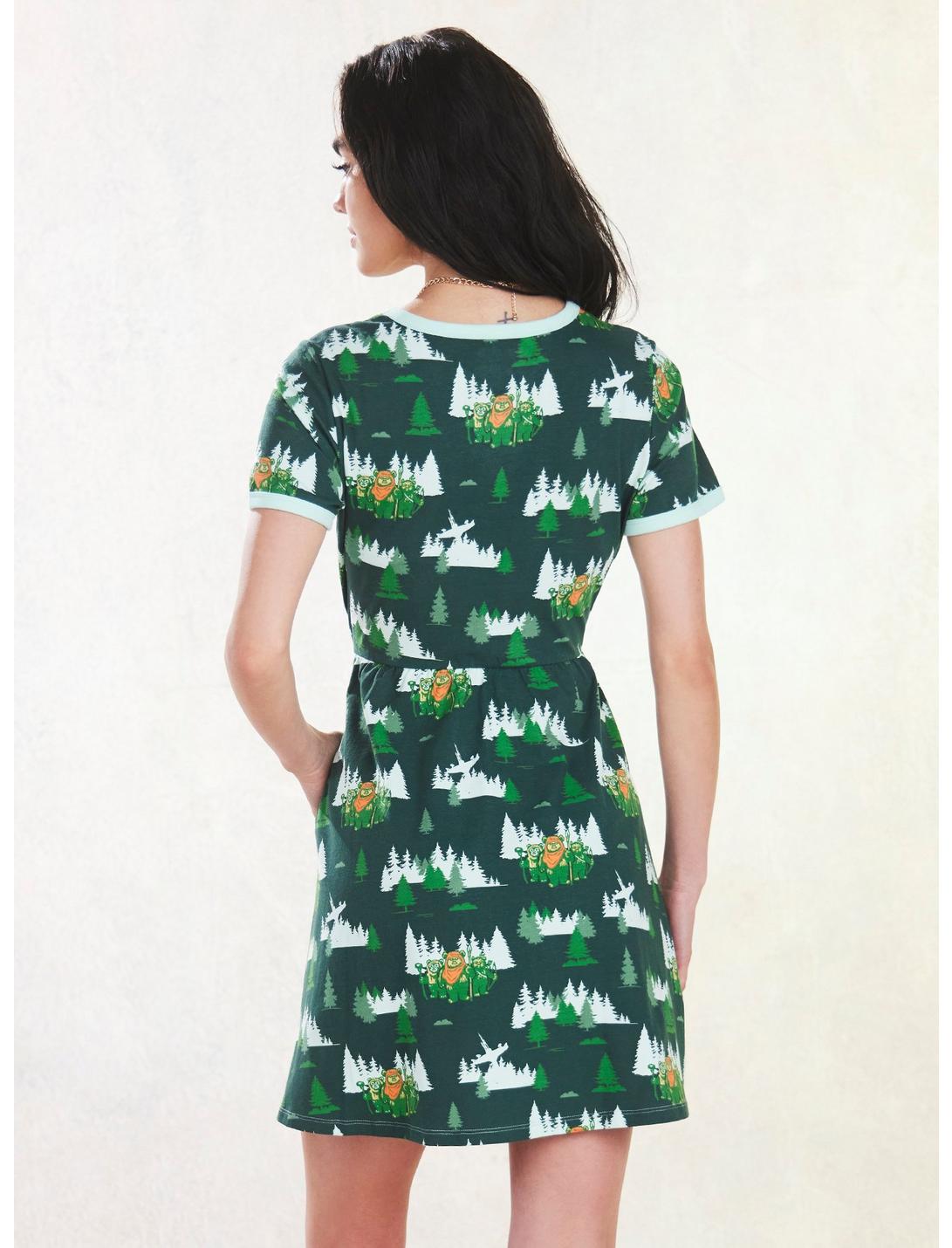 Her Universe Star Wars Endor Ewok Ringer Dress HUNIVERS Her Universe Star Wars Endor Ewok Ringer Dress -transcendentactive shop 18069928 av2