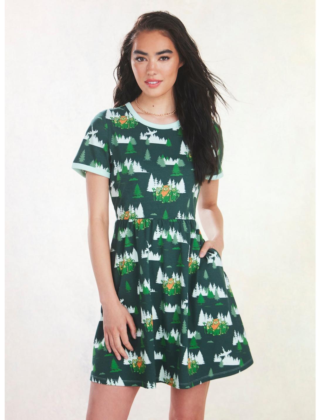 Her Universe Star Wars Endor Ewok Ringer Dress HUNIVERS Her Universe Star Wars Endor Ewok Ringer Dress -transcendentactive shop 18069928 hi