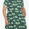 HUNIVERS Her Universe Star Wars Endor Ewok Ringer Dress Plus Size