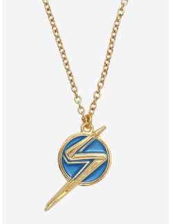 HUNIVERS Marvel Ms. Marvel Symbol Pendant Necklace