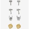 HUNIVERS Marvel Thor: Love And Thunder Icons Earring Set -transcendentactive shop 18099852 hi
