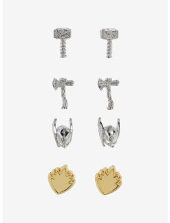 HUNIVERS Marvel Thor: Love And Thunder Icons Earring Set