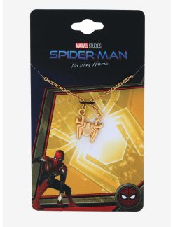 HUNIVERS Marvel Spider-Man: No Way Home Logo Necklace -transcendentactive shop 18099854 av2