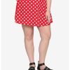 HUNIVERS Red & White Polka Dot Skirt Plus Size -transcendentactive shop 18101027 hi