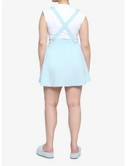 HUNIVERS Light Blue Suspender Skirt Plus Size 7 HUNIVERS Light Blue Suspender Skirt Plus Size -transcendentactive shop 18101042 av2