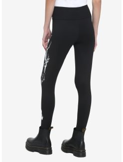 HUNIVERS Her Universe Disney Hocus Pocus Binx Tombstone Leggings -transcendentactive shop 18228474 av2