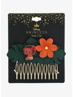 HUNIVERS Disney Moana Monstera Leaf Hair Barrette -transcendentactive shop 18254099 av1