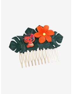 HUNIVERS Disney Moana Monstera Leaf Hair Barrette