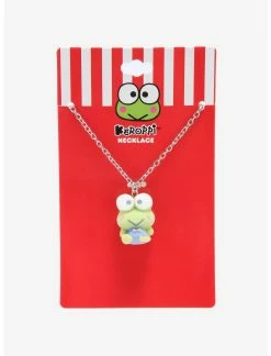 HUNIVERS Keroppi Fuzzy 3D Necklace -transcendentactive shop 18254103 av2
