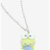 HUNIVERS Keroppi Fuzzy 3D Necklace -transcendentactive shop 18254103 hi