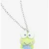 HUNIVERS Keroppi Fuzzy 3D Necklace 1 HUNIVERS Keroppi Fuzzy 3D Necklace -transcendentactive shop 18254103 hi
