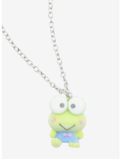 HUNIVERS Keroppi Fuzzy 3D Necklace