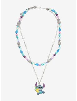 HUNIVERS Disney Lilo & Stitch Tropical Pineapple Beaded Necklace