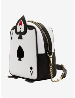 LOUNGFLY Loungefly Disney Alice In Wonderland Ace Of Spades Crossbody Bag -transcendentactive shop 18257293 av2