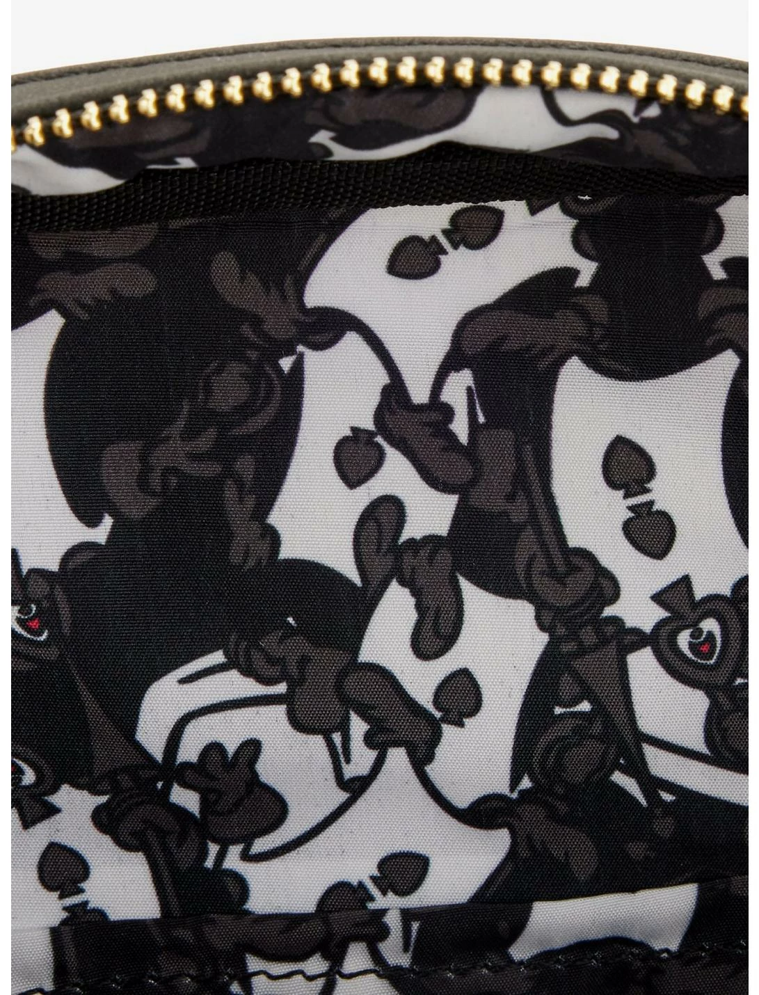 LOUNGFLY Loungefly Disney Alice In Wonderland Ace Of Spades Crossbody Bag 6 LOUNGFLY Loungefly Disney Alice In Wonderland Ace Of Spades Crossbody Bag - Image 4