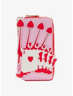 LOUNGFLY Loungefly Disney Alice In Wonderland Ace Of Hearts Zipper Wallet