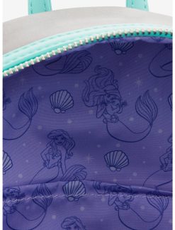 LOUNGFLY Loungefly Disney The Little Mermaid Scenes Mini Backpack -transcendentactive shop 18257297 av3