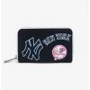 LOUNGFLY Loungefly MLB NY Yankees Patches Zipper Wallet -transcendentactive shop 18257321 hi
