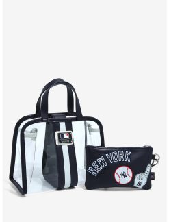 LOUNGFLY Loungefly MLB NY Yankees Stadium Crossbody Bag With Pouch -transcendentactive shop 18257323 av2