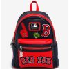 LOUNGFLY Loungefly MLB Red Sox Patches Mini Backpack