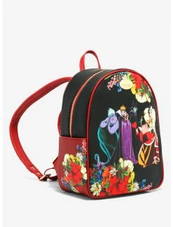 HUNIVERS Disney Villains Group Portrait Floral Mini Backpack 7 HUNIVERS Disney Villains Group Portrait Floral Mini Backpack -transcendentactive shop 18257533 av1