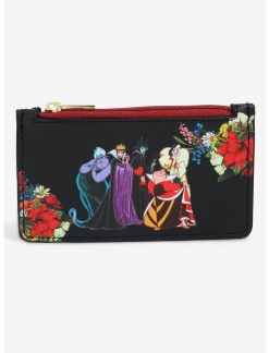 HUNIVERS Disney Villains Group Portrait Floral Cardholder