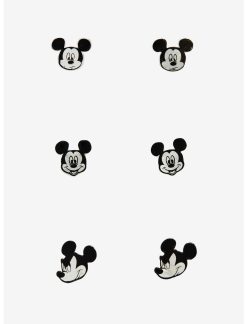 HUNIVERS Disney Mickey Mouse Expressions Earring Set