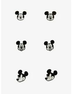 HUNIVERS Disney Mickey Mouse Expressions Earring Set