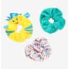 HUNIVERS Disney The Little Mermaid Flounder Figural Scrunchie Set