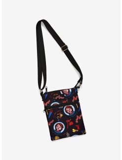 Bioworld Child's Play Chucky Passport Crossbody Bag
