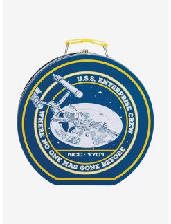Bioworld Star Trek U.S.S. Enterprise Tin Lunch Box