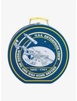 Bioworld Star Trek U.S.S. Enterprise Tin Lunch Box