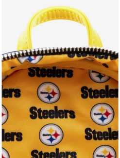LNGEFLY Loungefly NFL Pittsburgh Steelers Mini Backpack -transcendentactive shop 18419928 av2