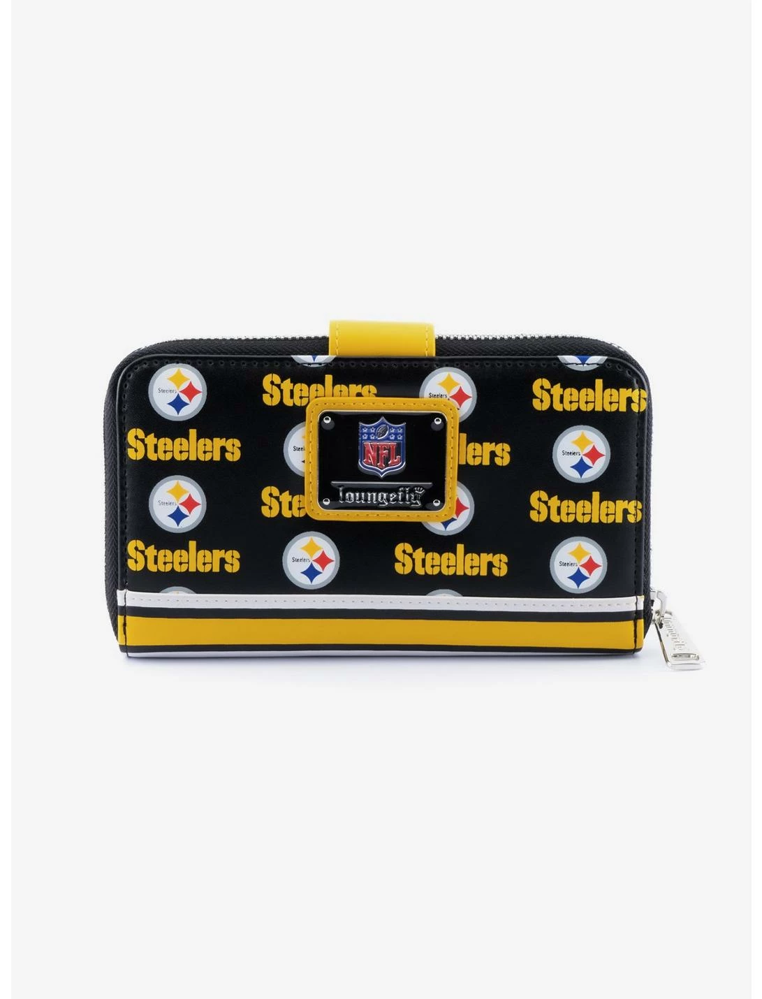 LNGEFLY Loungefly NFL Pittsburgh Steelers Zipper Wallet 4 LNGEFLY Loungefly NFL Pittsburgh Steelers Zipper Wallet - Image 2