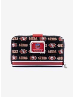 LNGEFLY Loungefly NFL San Francisco 49ers Zipper Wallet -transcendentactive shop 18419940 av1
