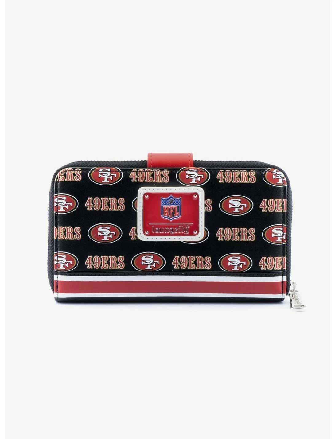 LNGEFLY Loungefly NFL San Francisco 49ers Zipper Wallet 4 LNGEFLY Loungefly NFL San Francisco 49ers Zipper Wallet - Image 2