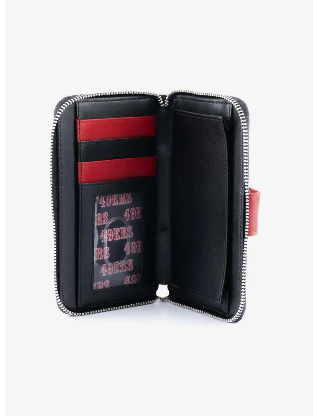 LNGEFLY Loungefly NFL San Francisco 49ers Zipper Wallet 5 LNGEFLY Loungefly NFL San Francisco 49ers Zipper Wallet - Image 3