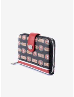 LNGEFLY Loungefly NFL San Francisco 49ers Zipper Wallet -transcendentactive shop 18419940 av3