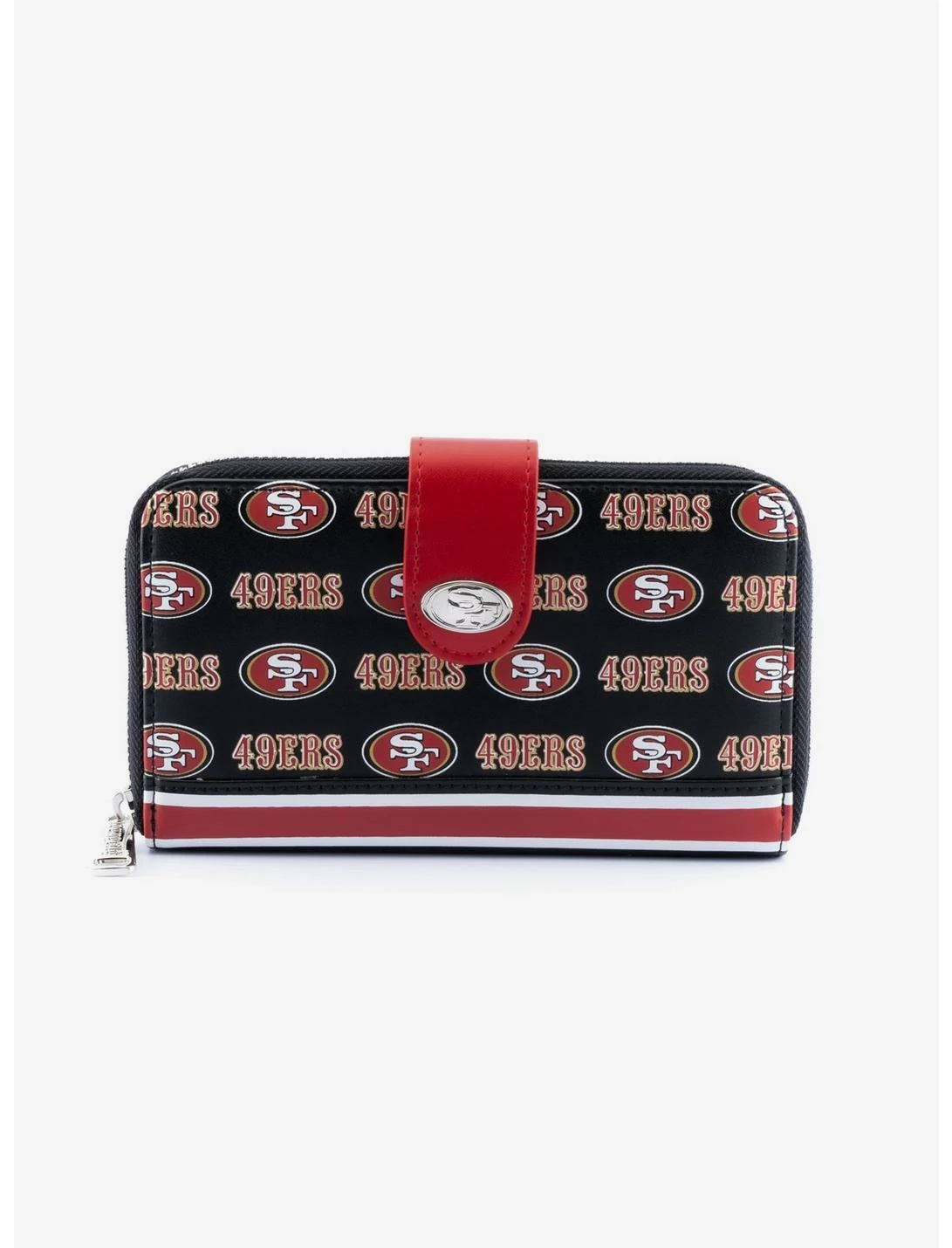 LNGEFLY Loungefly NFL San Francisco 49ers Zipper Wallet 3 LNGEFLY Loungefly NFL San Francisco 49ers Zipper Wallet